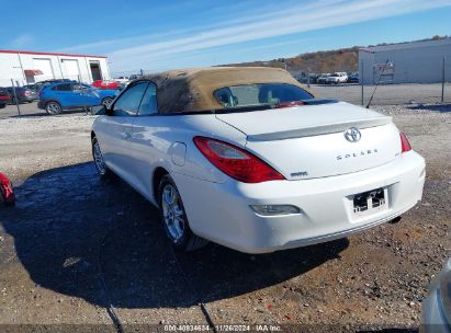 2007 TOYOTA CAMRY SOLARA SE White  Gasoline 4T1FA38P97U132036 photo #4