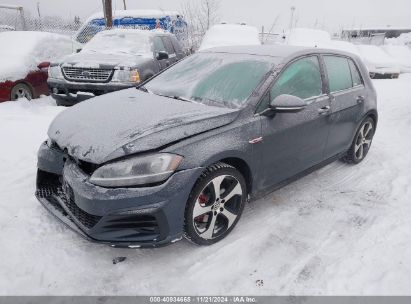 2018 VOLKSWAGEN GOLF GTI 2.0T AUTOBAHN/2.0T S/2.0T SE Gray  Gasoline 3VW447AU4JM293963 photo #3