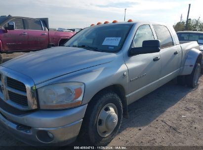 2006 DODGE RAM 3500 SLT Silver  Diesel 3D7ML49C66G270812 photo #3