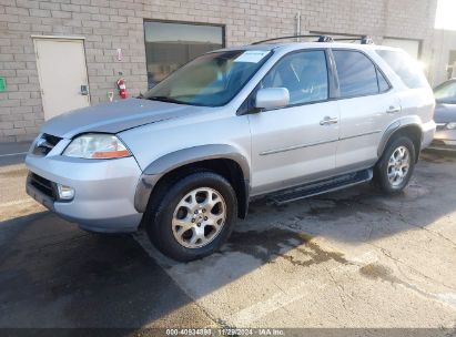 2002 ACURA MDX Silver  Gasoline 2HNYD18832H512366 photo #3