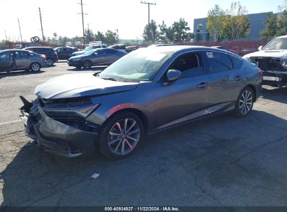 2023 ACURA INTEGRA Gray  Gasoline 19UDE4H26PA026835 photo #3