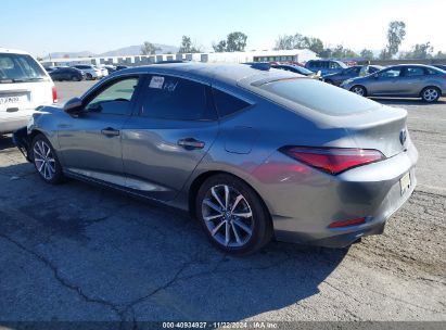 2023 ACURA INTEGRA Gray  Gasoline 19UDE4H26PA026835 photo #4