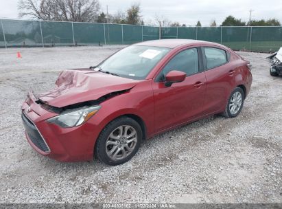 2018 TOYOTA YARIS IA Red  Gasoline 3MYDLBYVXJY326689 photo #3