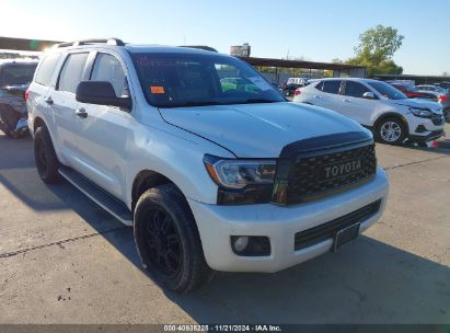 2014 TOYOTA SEQUOIA PLATINUM 5.7L V8 White  Gasoline 5TDYY5G1XES053266 photo #1