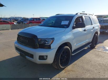 2014 TOYOTA SEQUOIA PLATINUM 5.7L V8 White  Gasoline 5TDYY5G1XES053266 photo #3