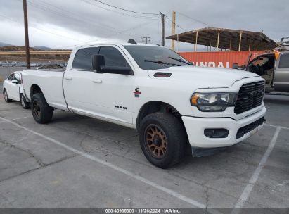 2021 RAM 2500 BIG HORN  4X4 8' BOX White  Diesel 3C6UR5JL8MG509694 photo #1