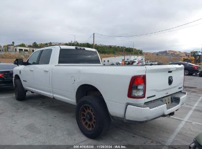 2021 RAM 2500 BIG HORN  4X4 8' BOX White  Diesel 3C6UR5JL8MG509694 photo #4