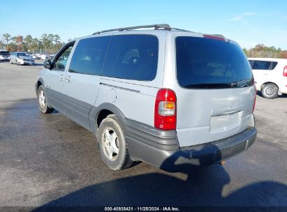 2001 PONTIAC MONTANA M16 W/1SD PKG. Silver  Gasoline 1GMDX03E21D237163 photo #4