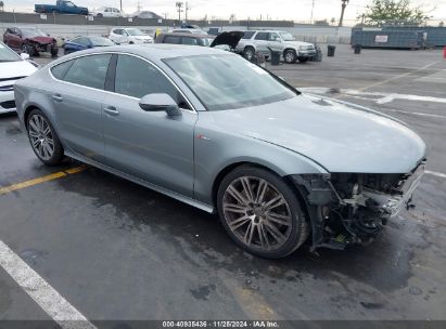 2013 AUDI A7 3.0T PREMIUM Gray  Gasoline WAU2GAFC8DN013404 photo #1