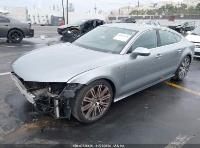 2013 AUDI A7 3.0T PREMIUM Gray  Gasoline WAU2GAFC8DN013404 photo #3