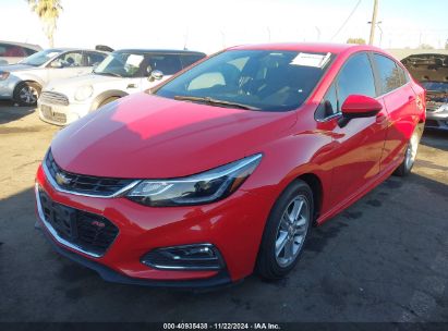 2017 CHEVROLET CRUZE LT AUTO Red  Gasoline 1G1BE5SM3H7266258 photo #3