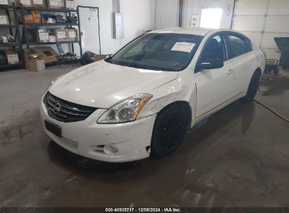 2012 NISSAN ALTIMA 2.5 S White  Gasoline 1N4AL2AP9CN527129 photo #3