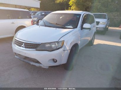 2007 MITSUBISHI OUTLANDER ES/LS White  Gasoline JA4MS31X87Z002541 photo #3