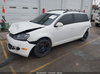 2013 VOLKSWAGEN JETTA SPORTWAGEN 2.0L TDI White  Diesel 3VWPL7AJ8DM661409 photo #3