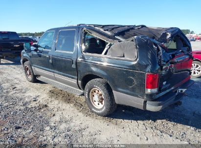 2001 FORD EXCURSION XLT Black  Gasoline 1FMNU40L31EB63821 photo #4