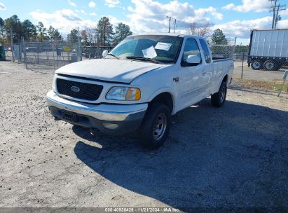 2001 FORD F-150 LARIAT/XL/XLT White  Gasoline 1FTRX18L71NB60551 photo #3