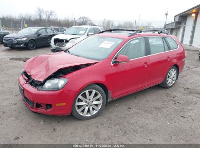 2010 VOLKSWAGEN JETTA TDI Red  Diesel 3VWTL7AJ5AM669901 photo #3