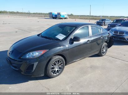 2011 MAZDA MAZDA3 I SPORT Black  Gasoline JM1BL1UF5B1430513 photo #3