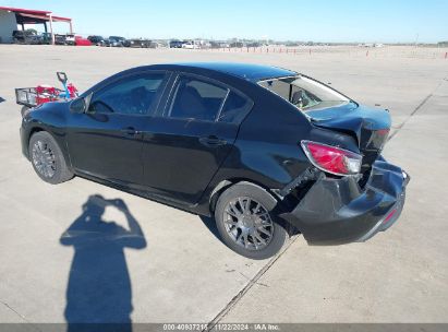 2011 MAZDA MAZDA3 I SPORT Black  Gasoline JM1BL1UF5B1430513 photo #4