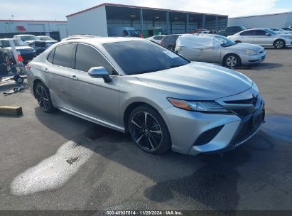 2018 TOYOTA CAMRY XSE Silver  Gasoline 4T1B61HK2JU059995 photo #1