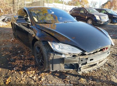 2015 TESLA MODEL S 85D/P85D Black  Electric 5YJSA1H47FF084671 photo #1