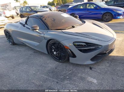 2022 MCLAREN 720S LUXURY SPIDER/PERFORMANCE SPIDER/SPIDER Gray  gas SBM14FCA4NW006444 photo #1