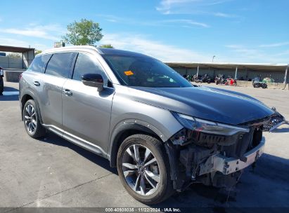 2022 INFINITI QX60 LUXE Gray  Gasoline 5N1DL1FR4NC338877 photo #1