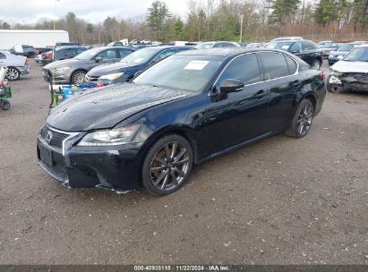 2013 LEXUS GS 350 Black sedan 4d gas JTHCE1BL0D5007484 photo #3