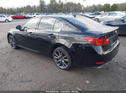 2013 LEXUS GS 350 Black sedan 4d gas JTHCE1BL0D5007484 photo #4