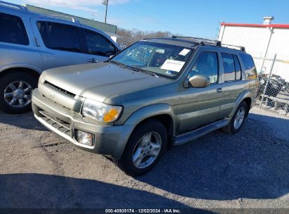 2001 INFINITI QX4 LUXURY Gray  Gasoline JNRDR09Y61W222153 photo #3