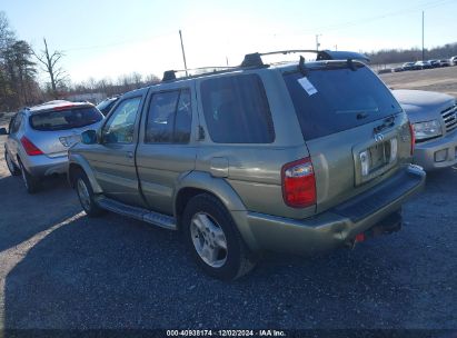 2001 INFINITI QX4 LUXURY Gray  Gasoline JNRDR09Y61W222153 photo #4