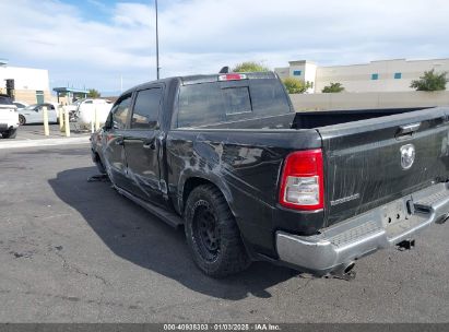 2020 RAM 1500 BIG HORN  4X2 5'7 BOX Black  Gasoline 1C6RREFT0LN185970 photo #4