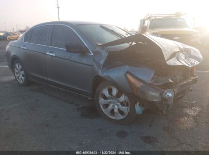 2008 HONDA ACCORD 3.5 EX-L Gray  Gasoline 1HGCP36838A071725 photo #1