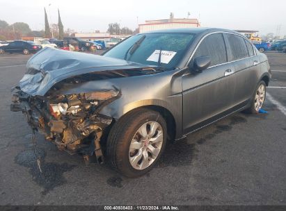 2008 HONDA ACCORD 3.5 EX-L Gray  Gasoline 1HGCP36838A071725 photo #3