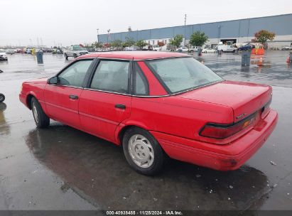 1992 FORD TEMPO GL Red  Gasoline 2FAPP36X3NB135193 photo #4