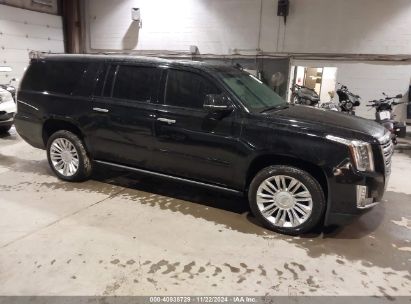 2020 CADILLAC ESCALADE ESV 4WD PLATINUM Black  Gasoline 1GYS4KKJ9LR128472 photo #1