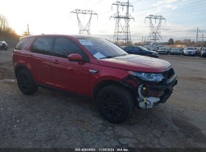 2017 LAND ROVER DISCOVERY SPORT HSE Red  Gasoline SALCR2BG3HH651590 photo #1