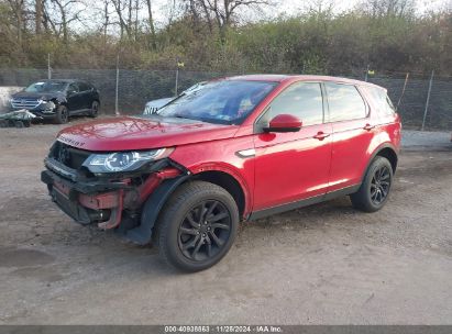 2017 LAND ROVER DISCOVERY SPORT HSE Red  Gasoline SALCR2BG3HH651590 photo #3