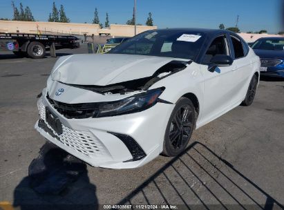 2025 TOYOTA CAMRY XSE White  Hybrid 4T1DAACK0SU019348 photo #3