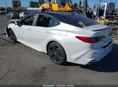 2025 TOYOTA CAMRY XSE White  Hybrid 4T1DAACK0SU019348 photo #4