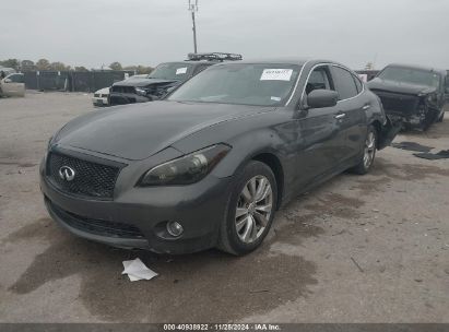 2012 INFINITI M37 Gray  Gasoline JN1BY1AP2CM333013 photo #3