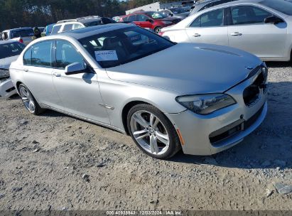 2011 BMW 750LI Silver  Gasoline WBAKB8C56BCY66471 photo #1