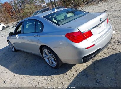 2011 BMW 750LI Silver  Gasoline WBAKB8C56BCY66471 photo #4