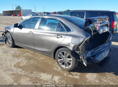 2016 TOYOTA CAMRY SE Gray  Gasoline 4T1BF1FK0GU139985 photo #4