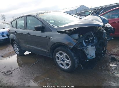 2019 FORD ESCAPE S Gray  Gasoline 1FMCU0F71KUB23948 photo #1