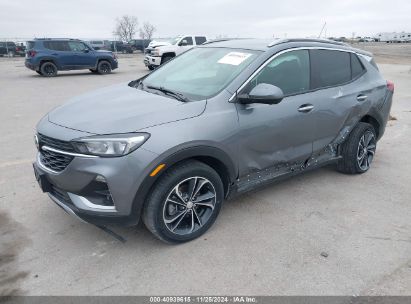 2020 BUICK ENCORE GX AWD SELECT Gray  Gasoline KL4MMESL1LB098873 photo #3