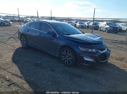 2020 CHEVROLET MALIBU FWD RS Gray  Gasoline 1G1ZG5ST2LF081486 photo #1