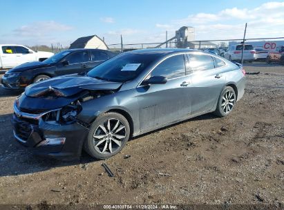 2020 CHEVROLET MALIBU FWD RS Gray  Gasoline 1G1ZG5ST2LF081486 photo #3