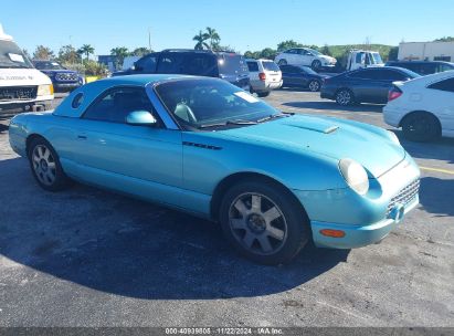 2002 FORD THUNDERBIRD Green  Gasoline 1FAHP60A32Y115177 photo #1