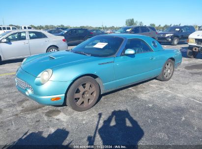 2002 FORD THUNDERBIRD Green  Gasoline 1FAHP60A32Y115177 photo #3